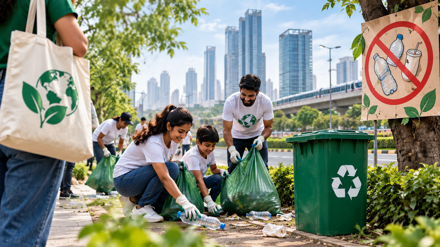 OneStage, MetLife Foundation Launch Plastic-Free Gurugram Initiative